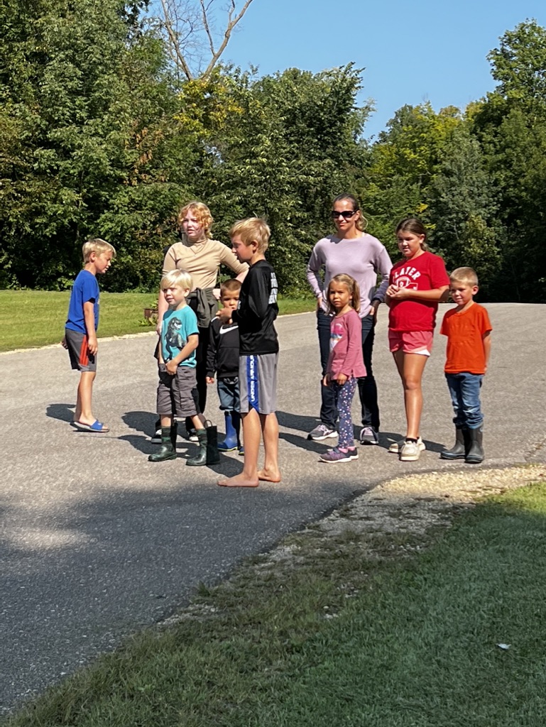 kids standing